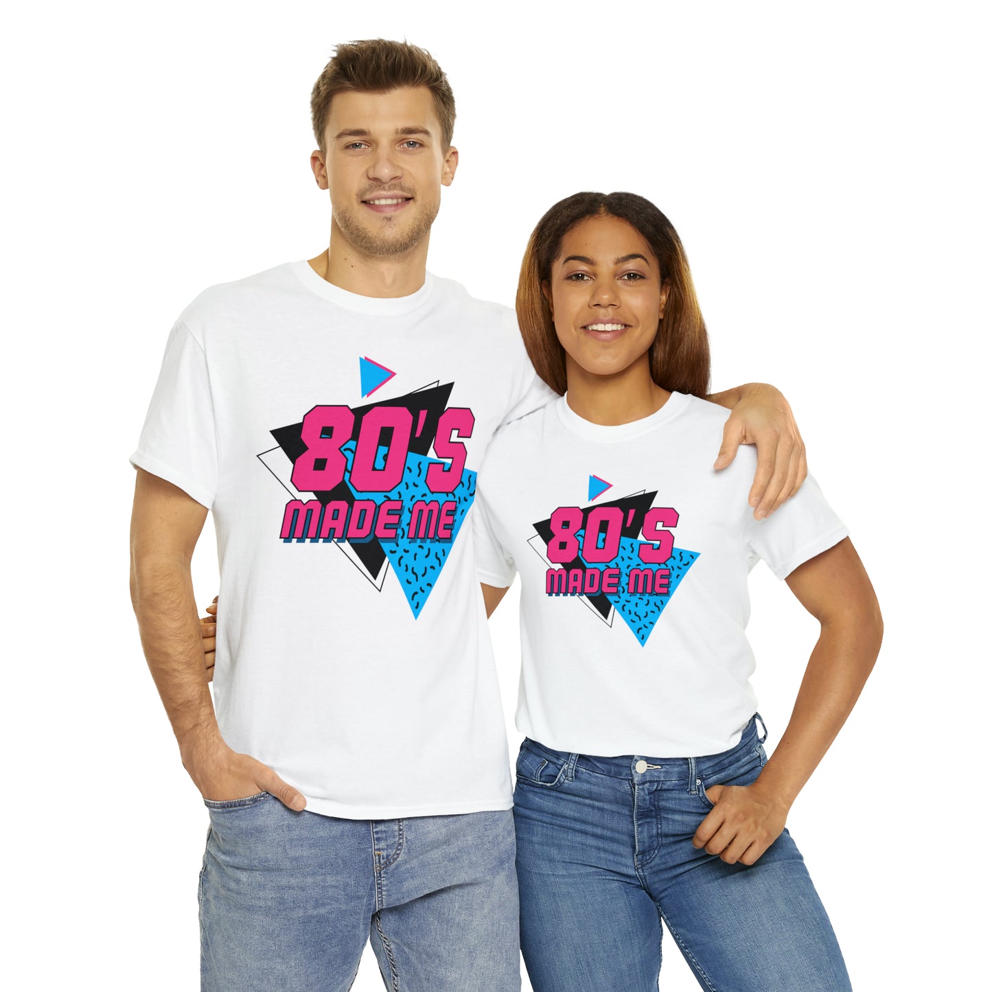 80's Made Me Unisex Heavy Cotton Tee