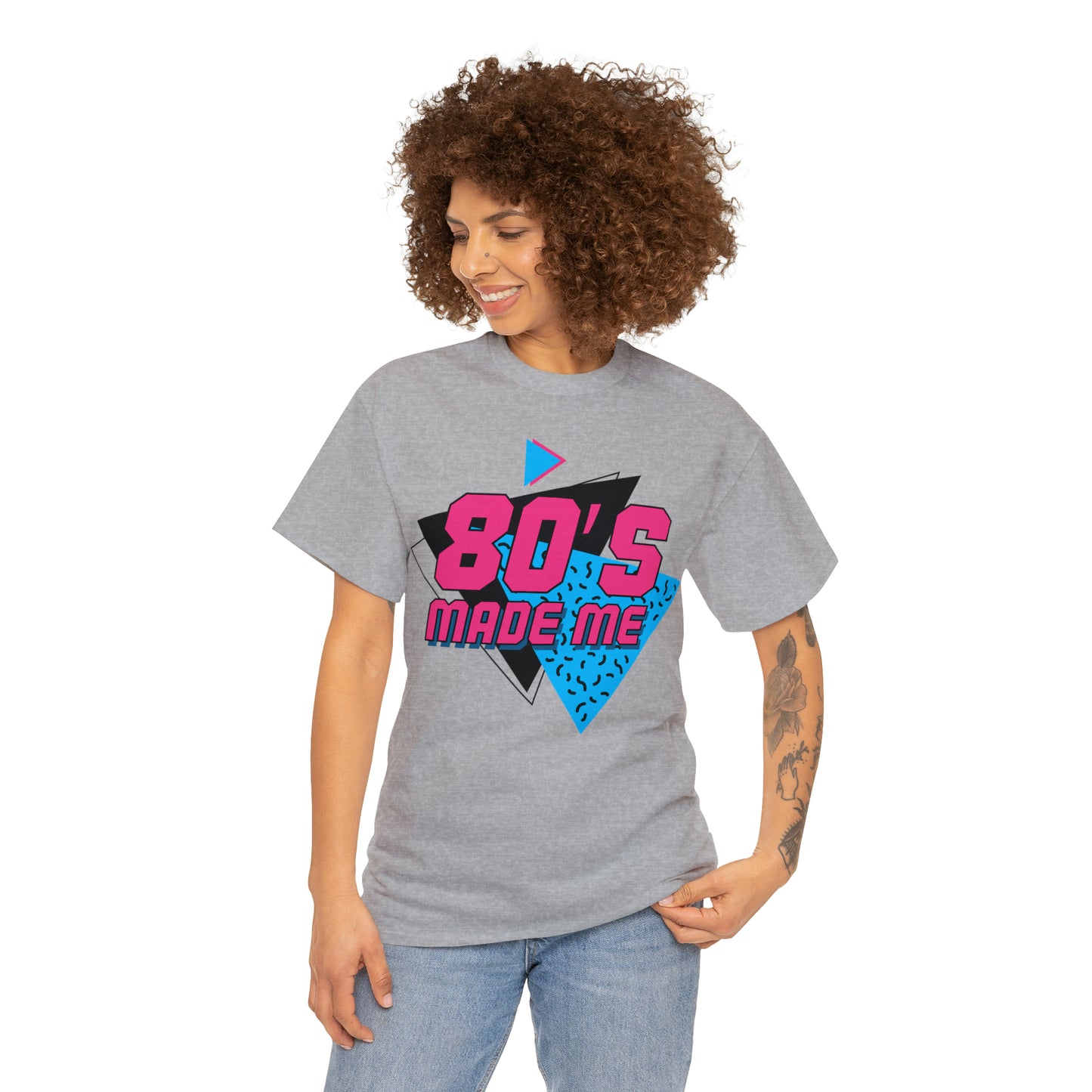 80's Made Me Unisex Heavy Cotton Tee