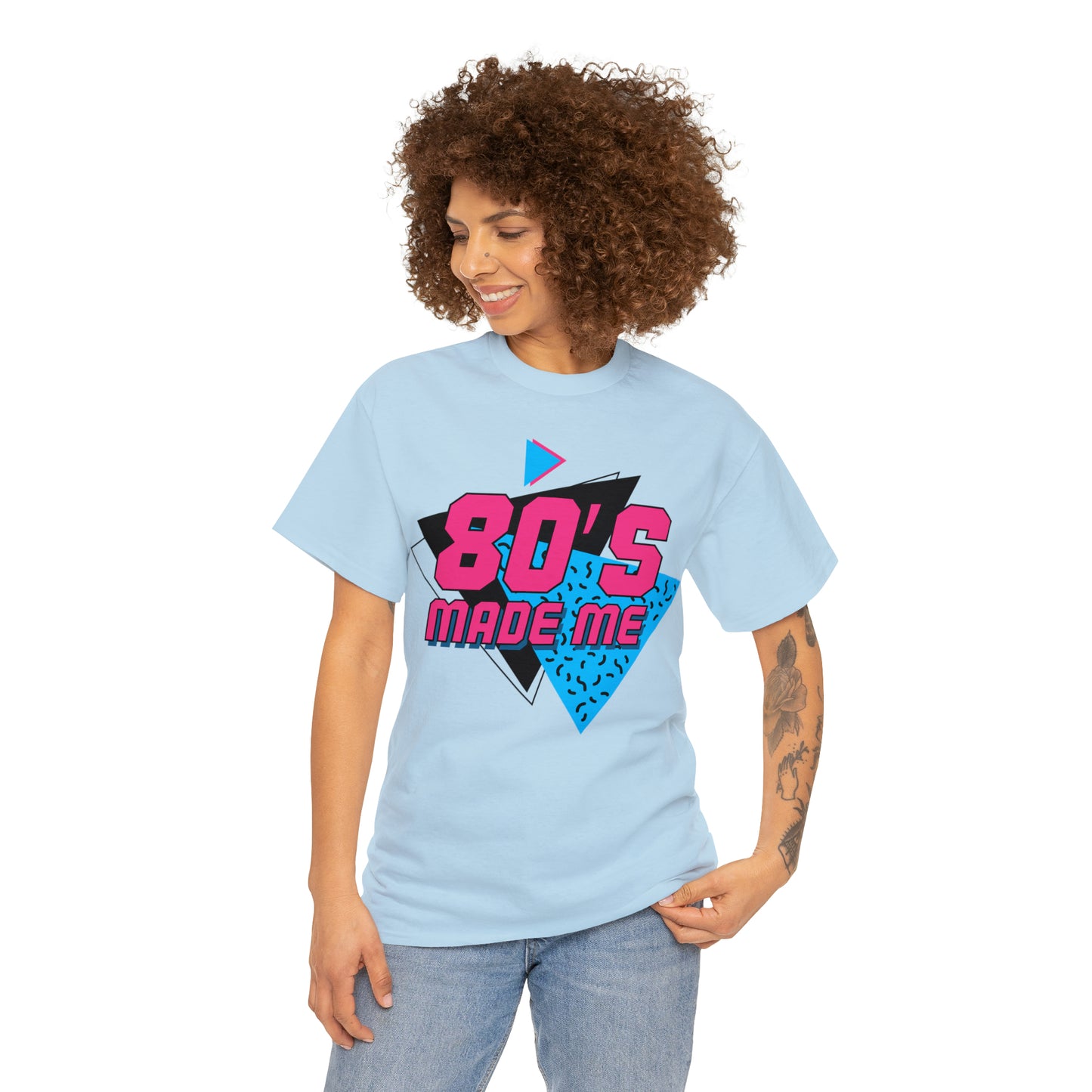 80's Made Me Unisex Heavy Cotton Tee