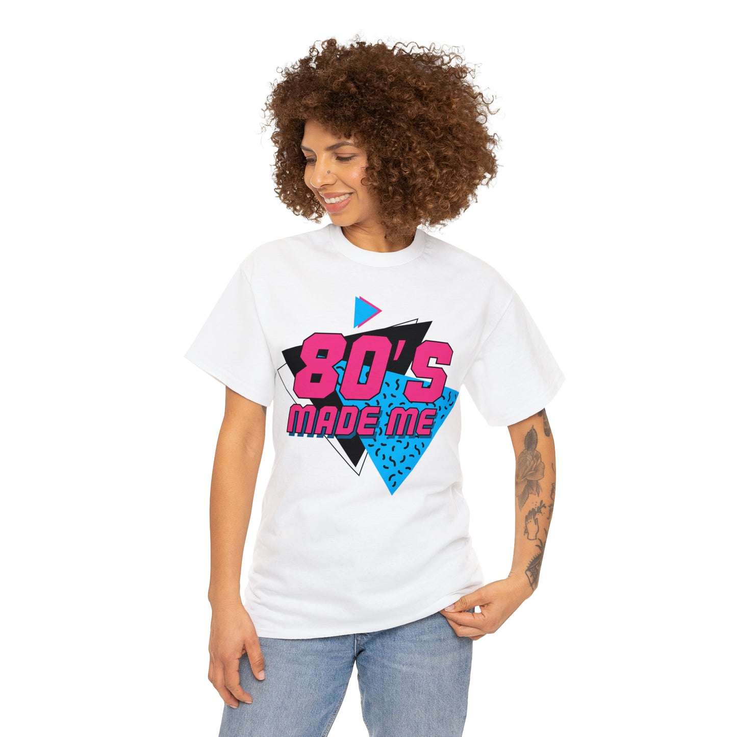 80's Made Me Unisex Heavy Cotton Tee