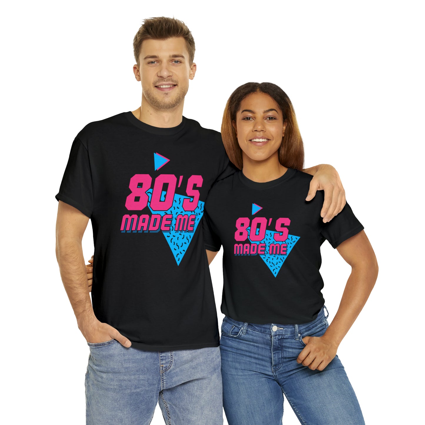 80's Made Me Unisex Heavy Cotton Tee