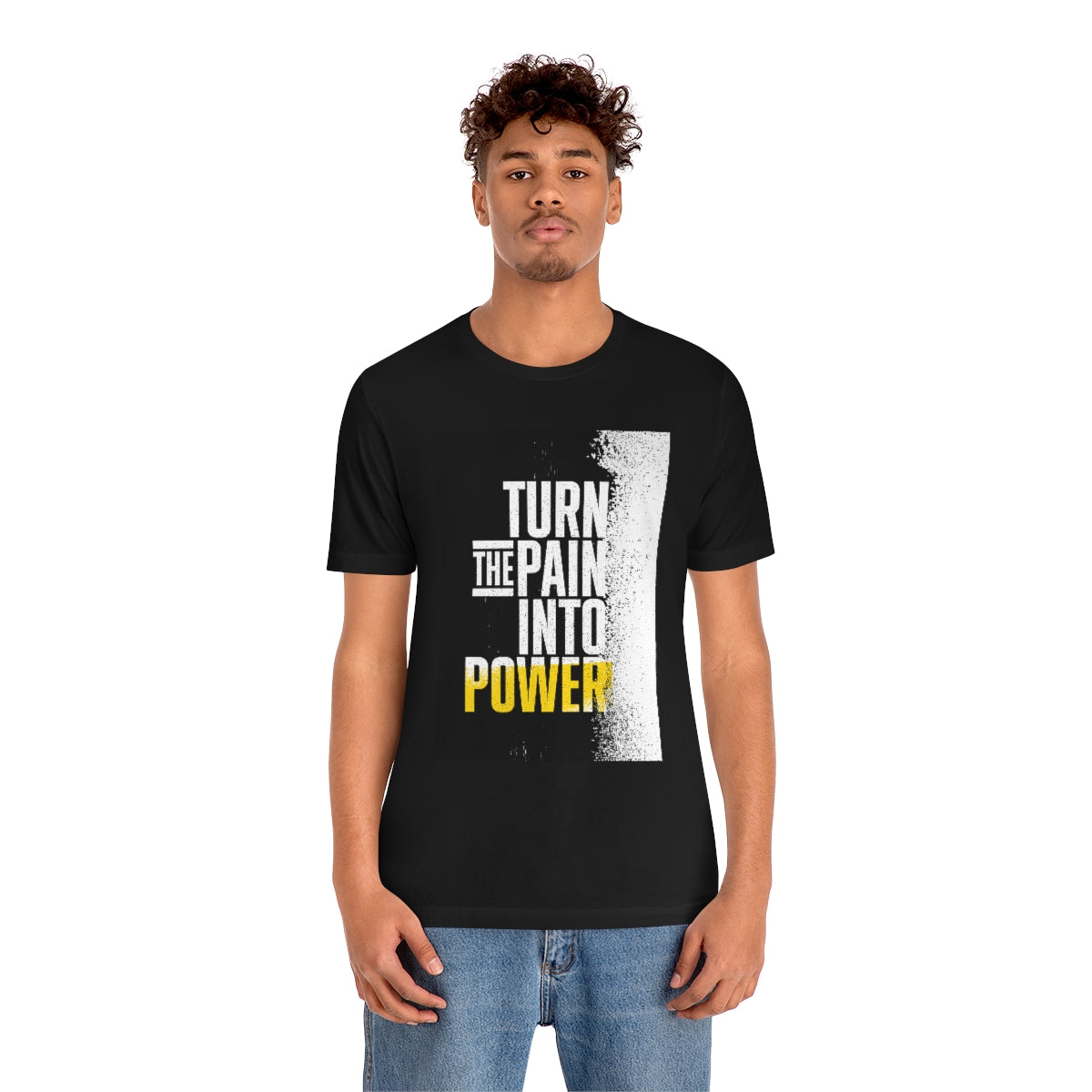 Pain to Power- Unisex Jersey Short Sleeve Tee