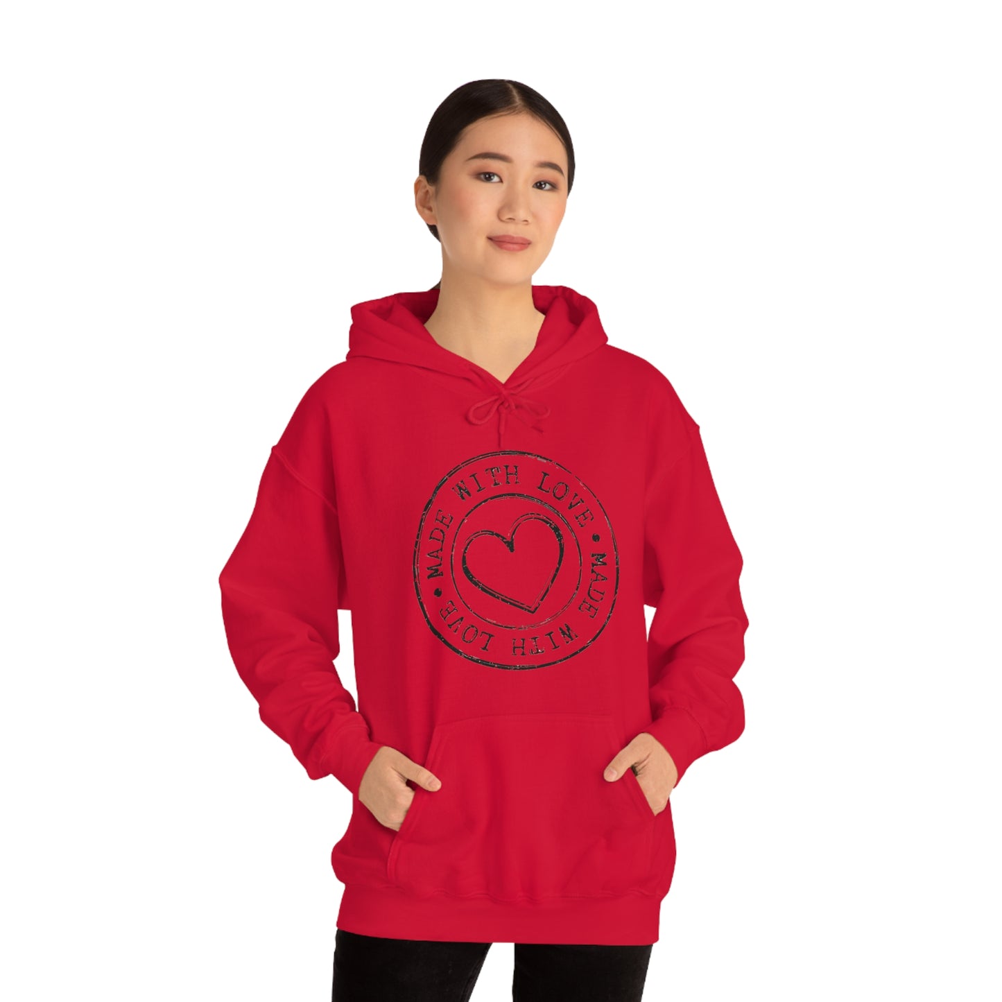 Made with Love- Unisex Heavy Blend™ Hooded Sweatshirt