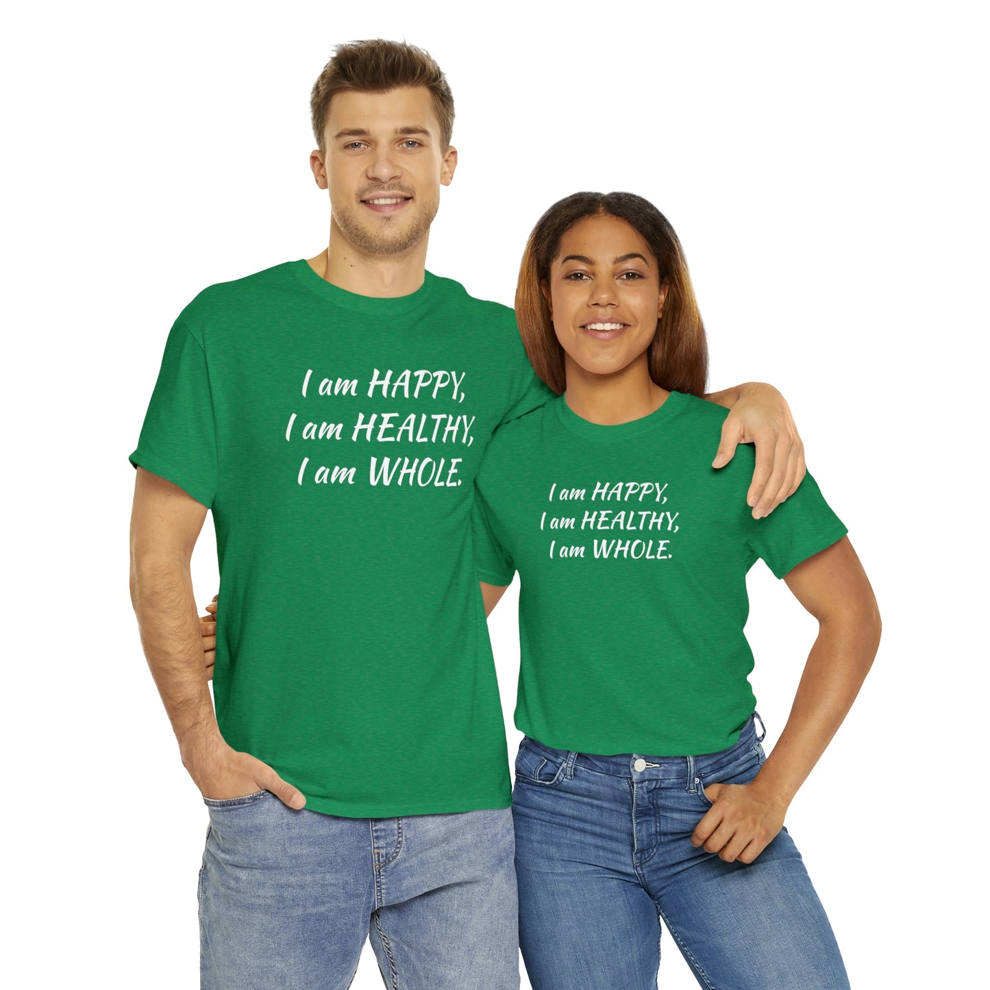 Happy, Healthy, Whole- Unisex Jersey Short Sleeve Tee