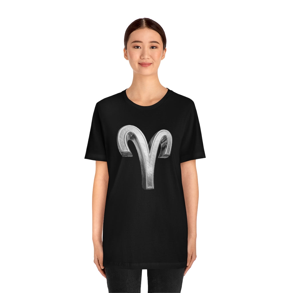 Aries- Unisex Jersey Short Sleeve Tee