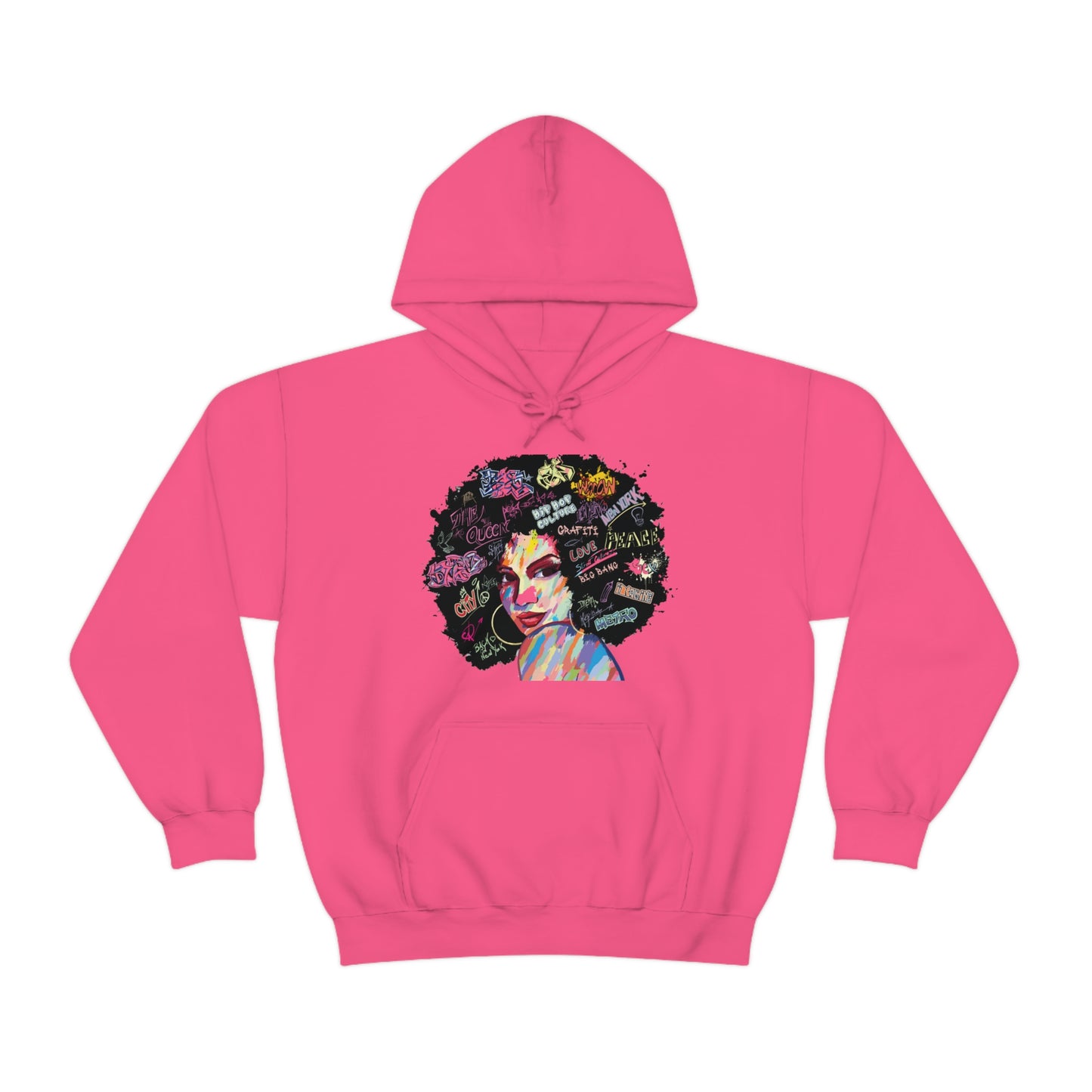 Hip Hop Queen- Unisex Heavy Blend™ Hooded Sweatshirt