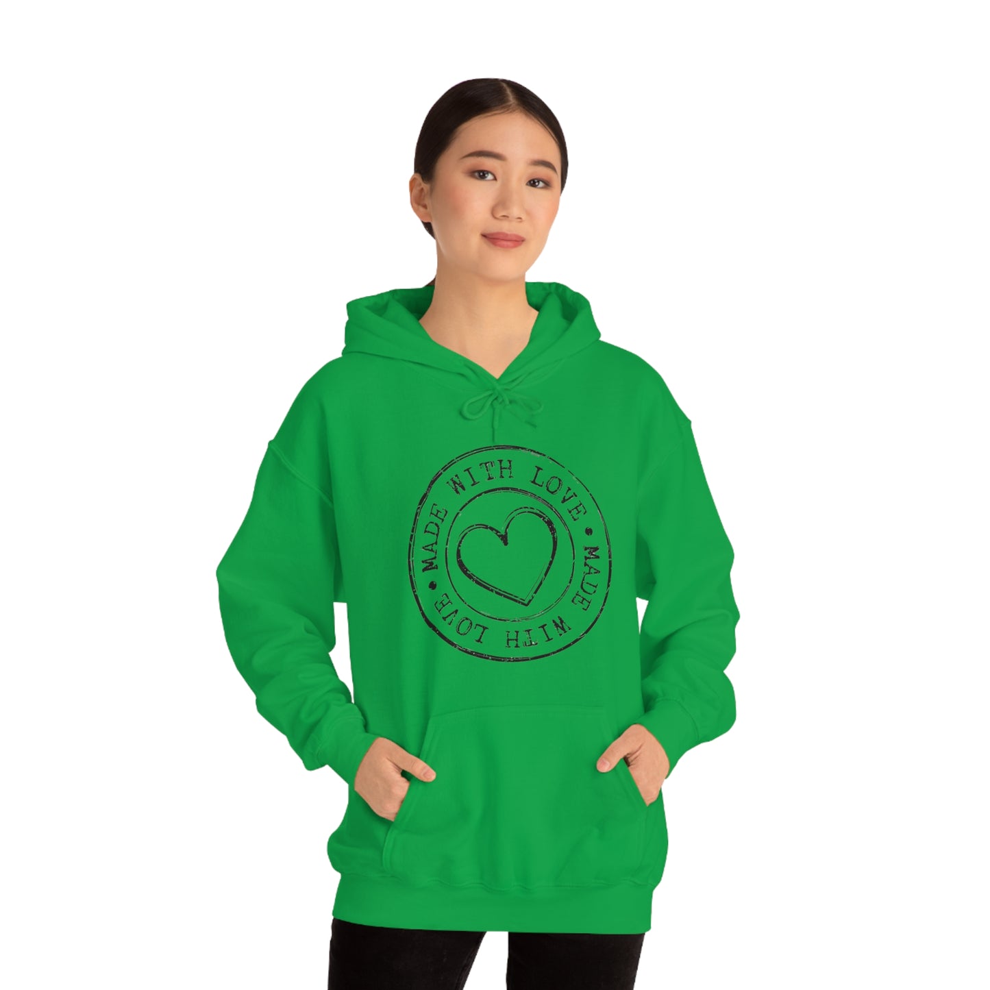 Made with Love- Unisex Heavy Blend™ Hooded Sweatshirt