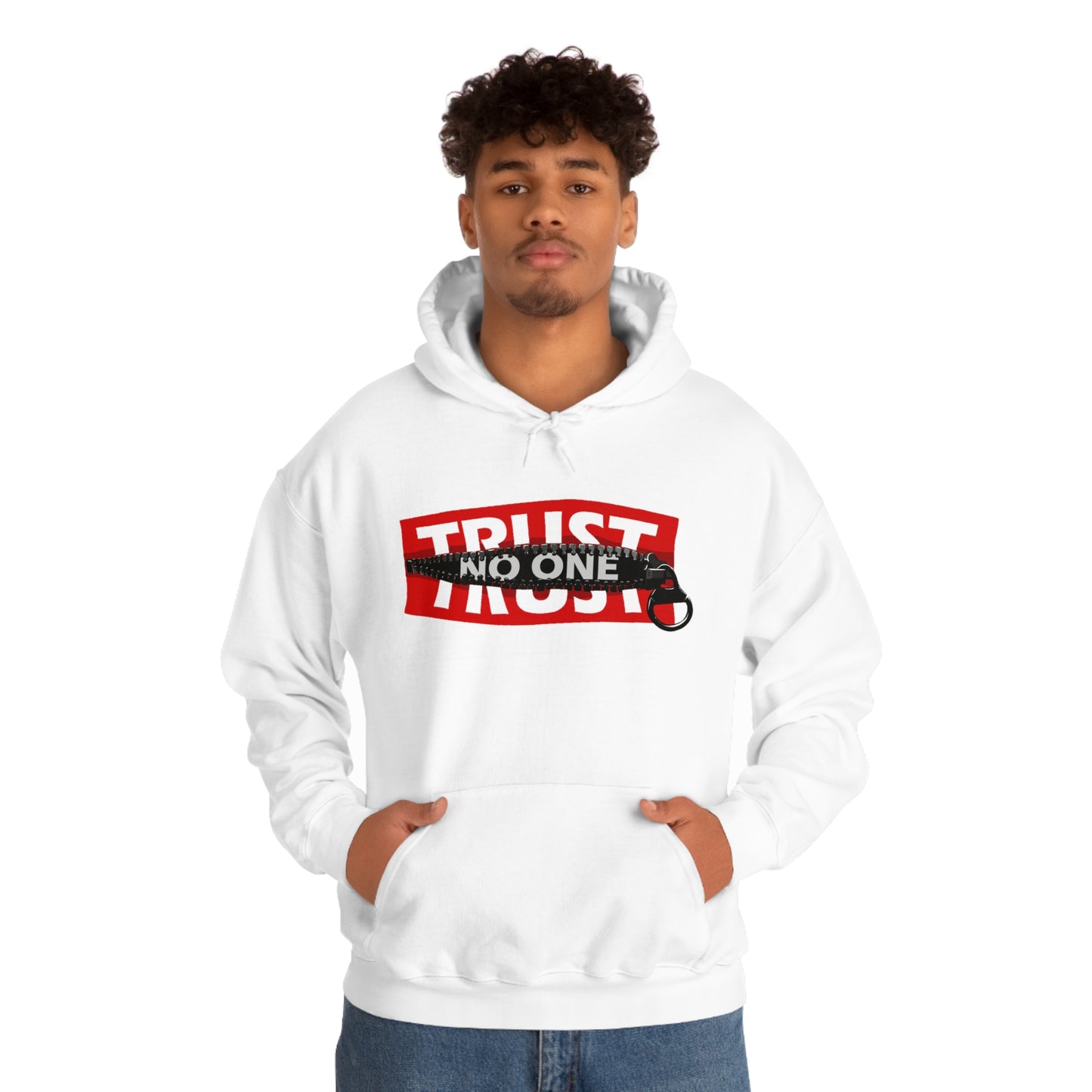 Trust No One- Unisex Heavy Blend™ Hooded Sweatshirt