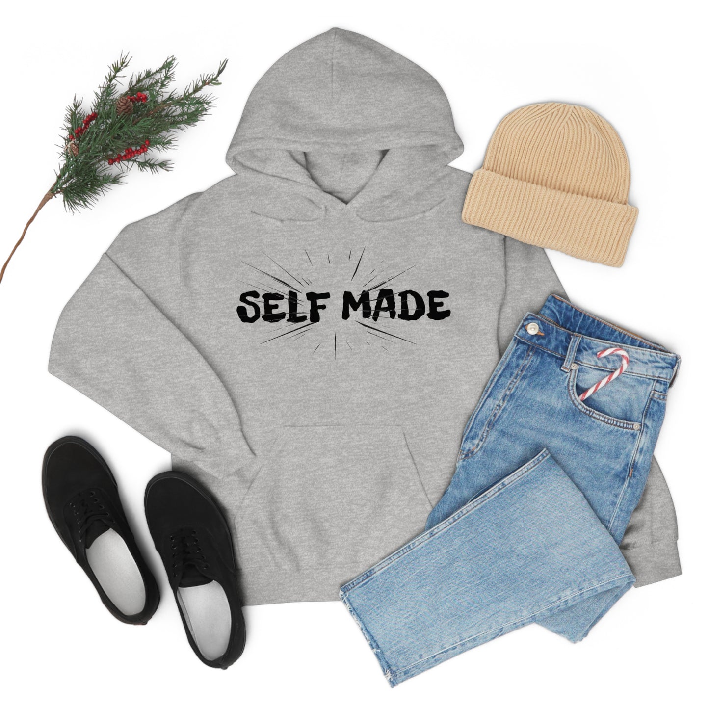 Self Made- Unisex Heavy Blend™ Hooded Sweatshirt