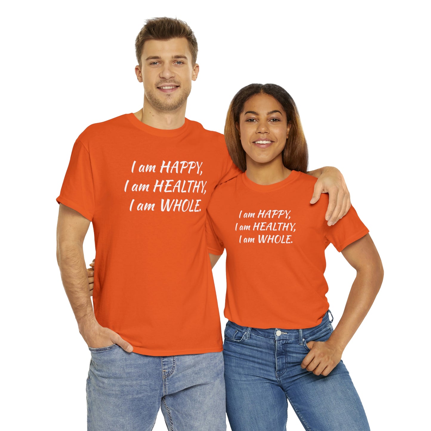 Happy, Healthy, Whole- Unisex Jersey Short Sleeve Tee