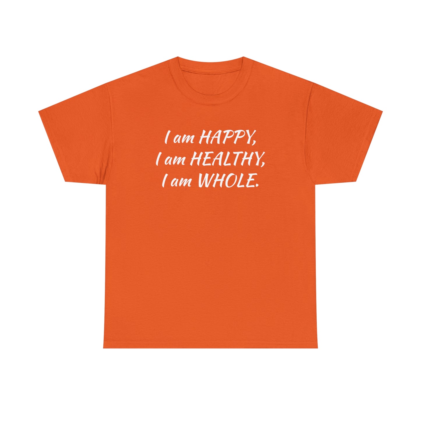 Happy, Healthy, Whole- Unisex Jersey Short Sleeve Tee