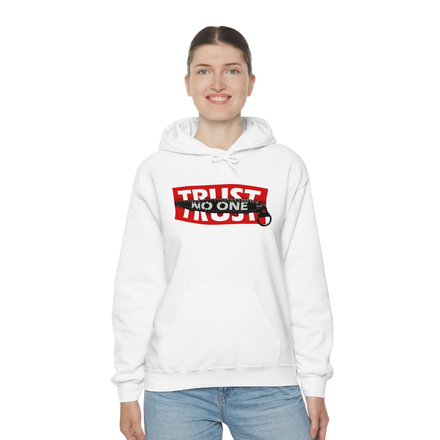 Trust No One- Unisex Heavy Blend™ Hooded Sweatshirt