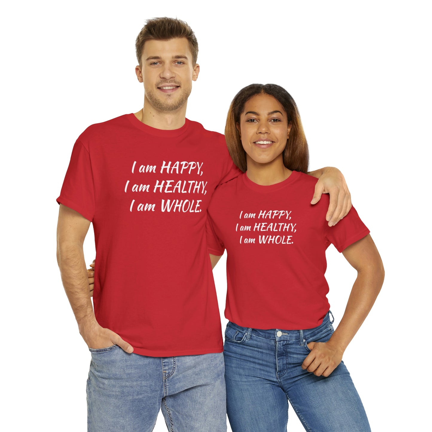 Happy, Healthy, Whole- Unisex Jersey Short Sleeve Tee