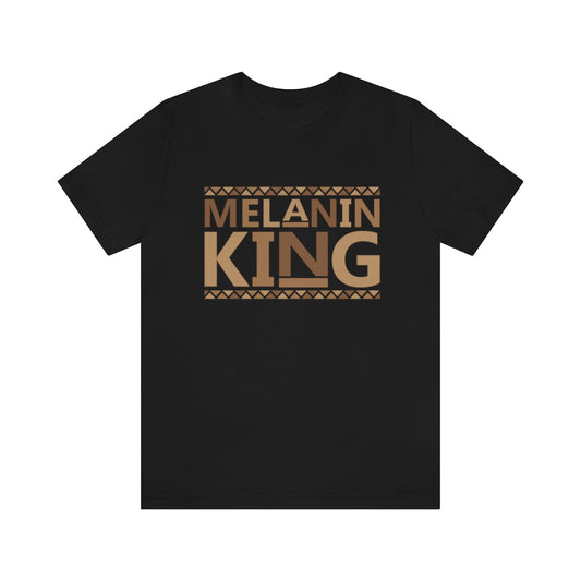 Melanin King- Unisex Jersey Short Sleeve Tee