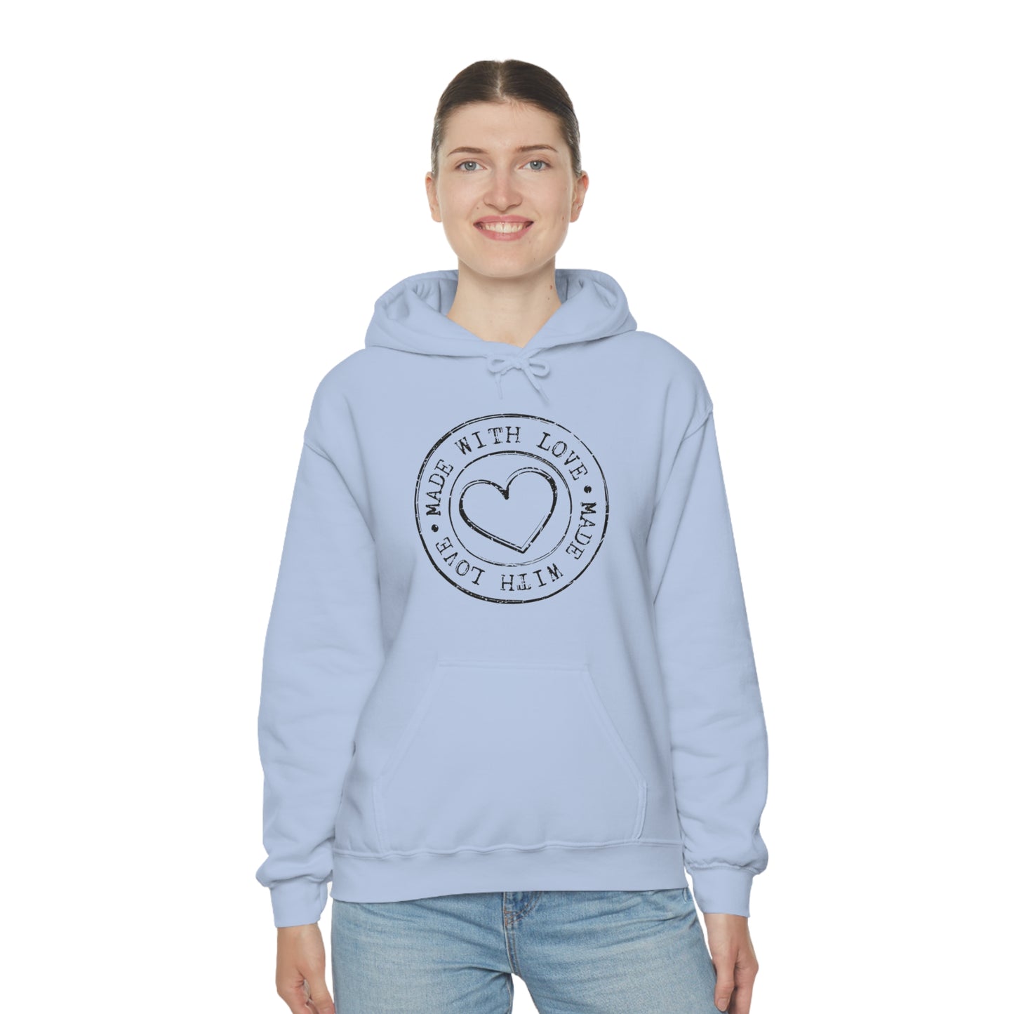 Made with Love- Unisex Heavy Blend™ Hooded Sweatshirt