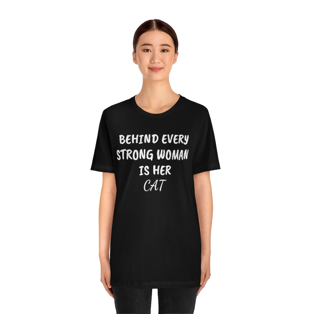 Woman's Cat- Unisex Jersey Short Sleeve Tee