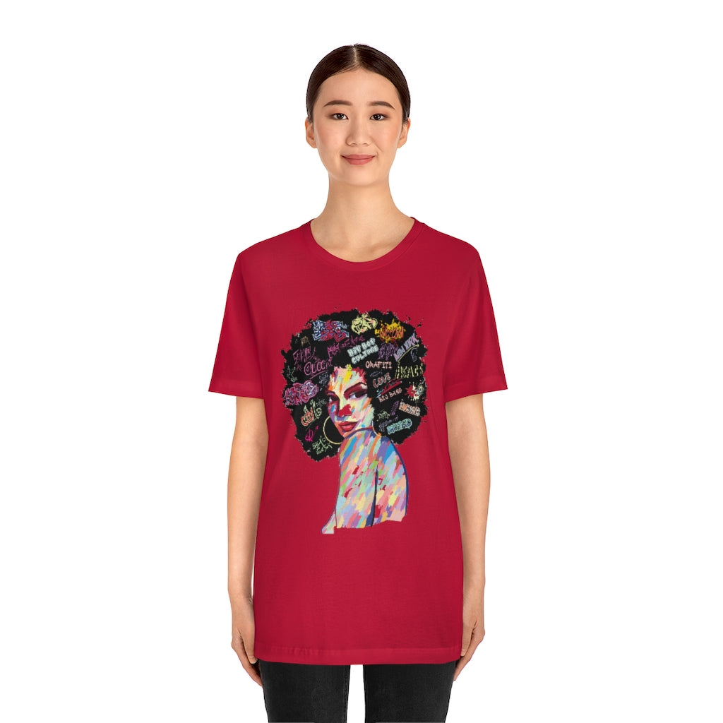 Hip Hop Queen- Unisex Jersey Short Sleeve Tee