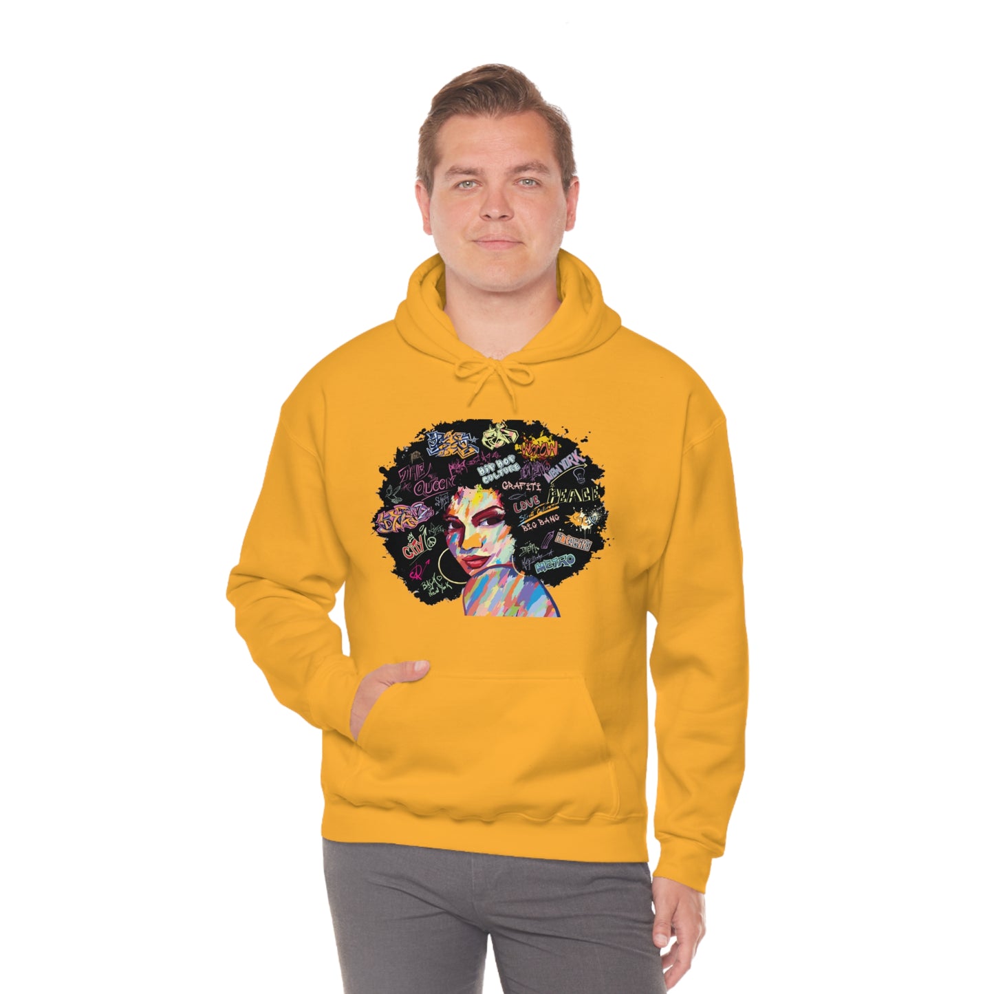 Hip Hop Queen- Unisex Heavy Blend™ Hooded Sweatshirt