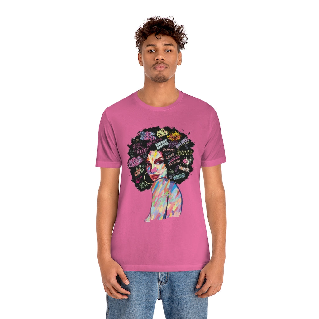 Hip Hop Queen- Unisex Jersey Short Sleeve Tee