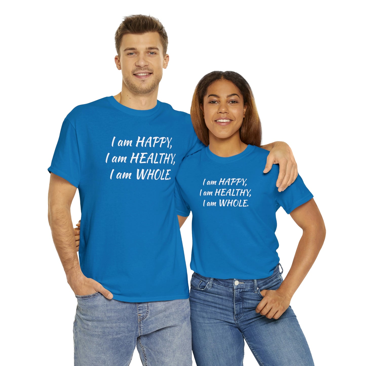 Happy, Healthy, Whole- Unisex Jersey Short Sleeve Tee