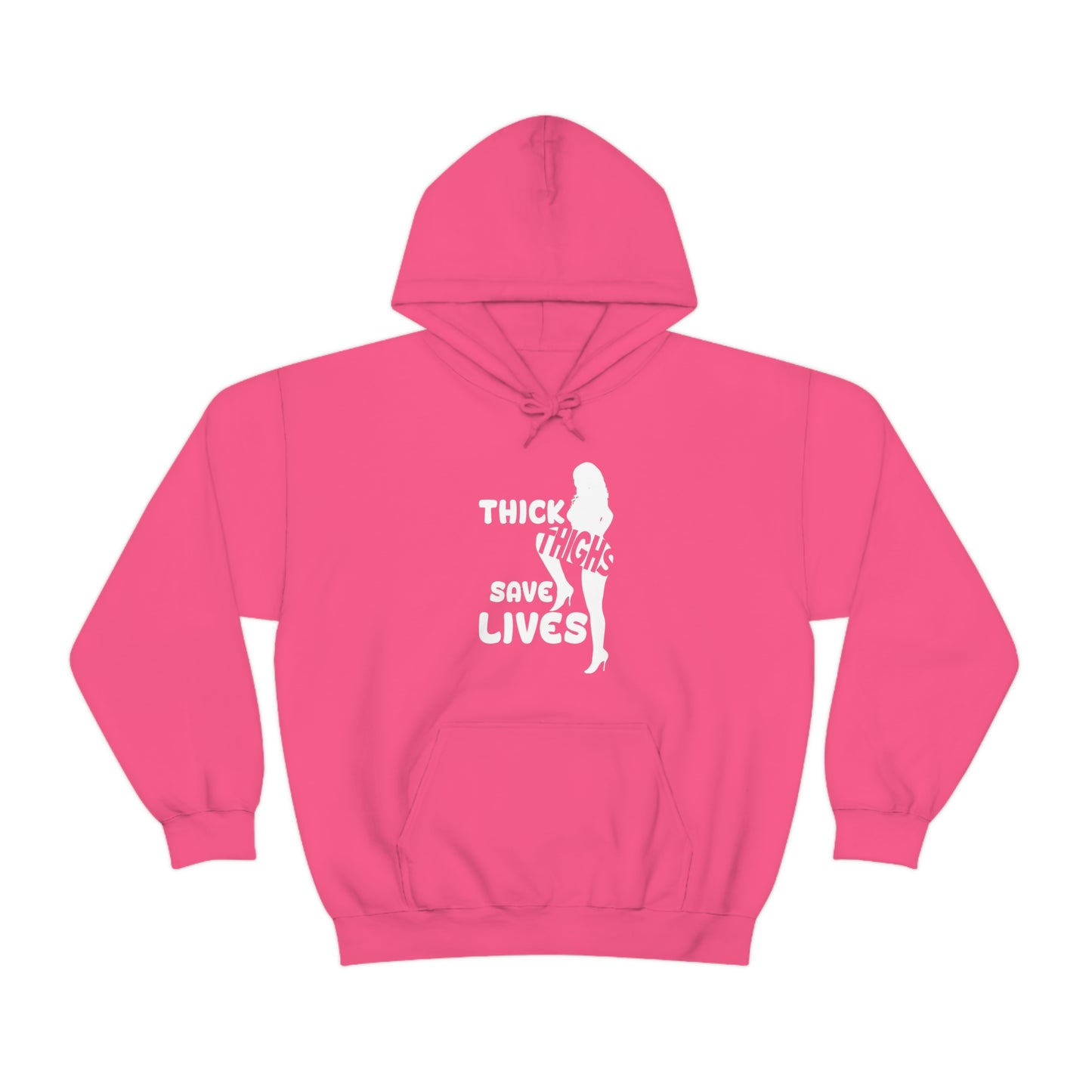 Thick Thighs- Unisex Heavy Blend™ Hooded Sweatshirt