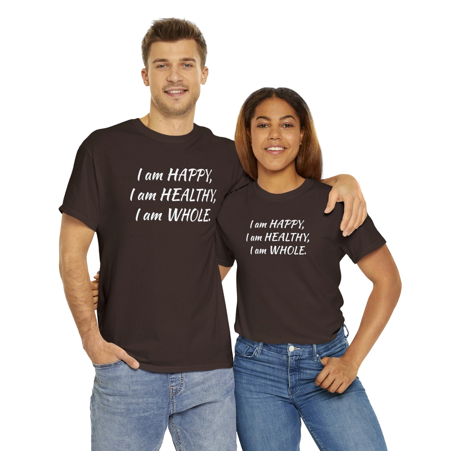 Happy, Healthy, Whole- Unisex Jersey Short Sleeve Tee