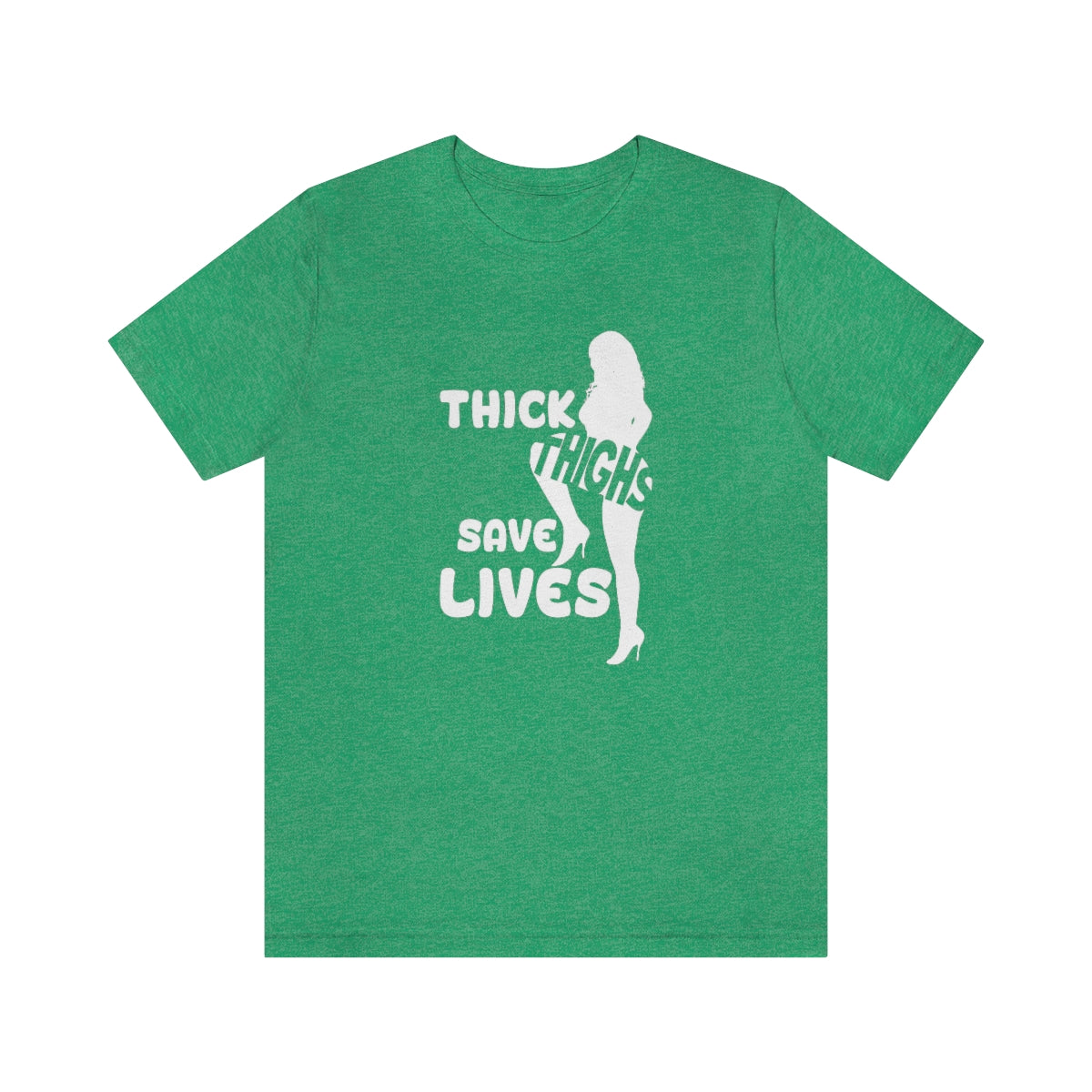 Thick Thighs- Unisex Jersey Short Sleeve Tee