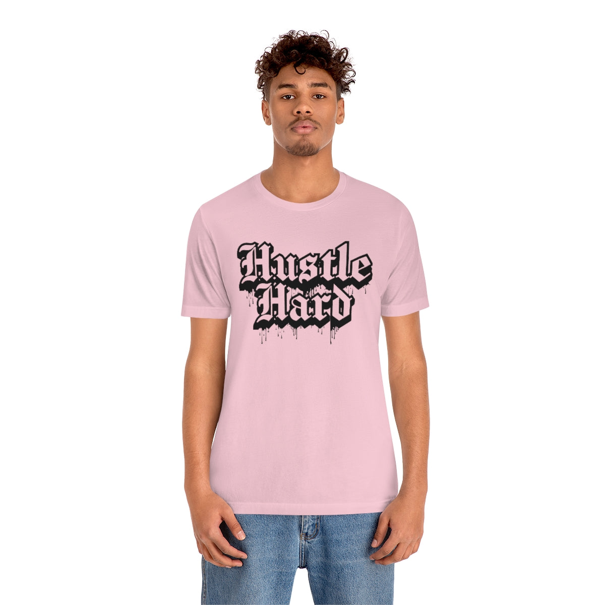 Hustle Hard- Unisex Jersey Short Sleeve Tee