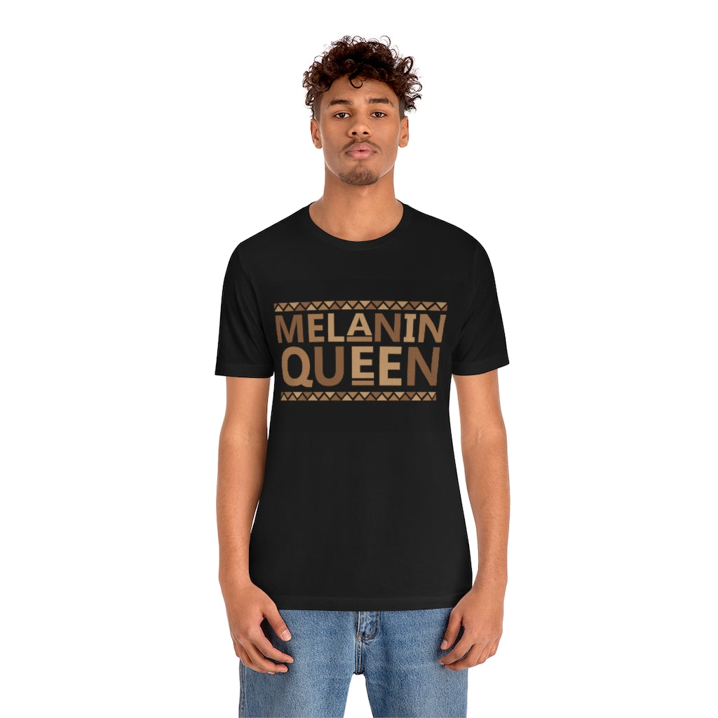 Melanin Queen- Unisex Jersey Short Sleeve Tee