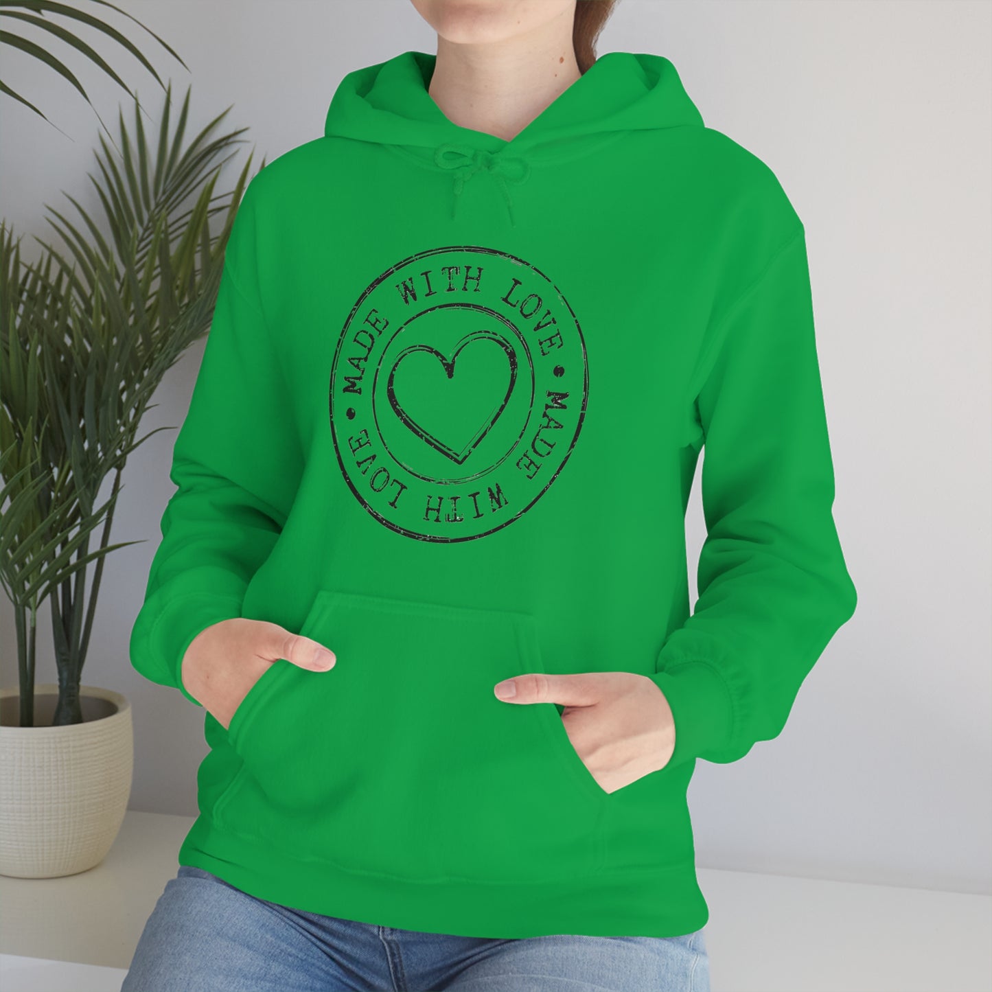 Made with Love- Unisex Heavy Blend™ Hooded Sweatshirt