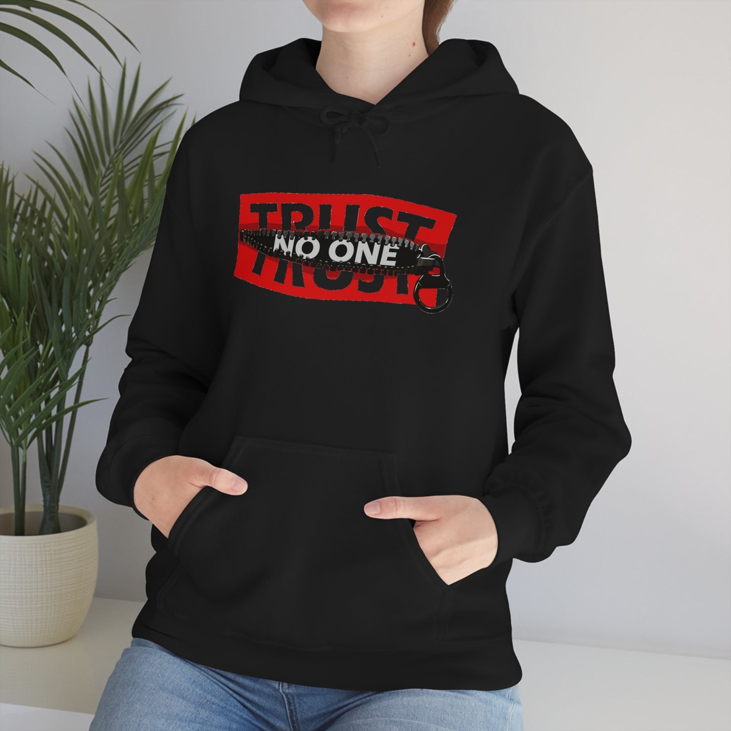 Trust No One- Unisex Heavy Blend™ Hooded Sweatshirt