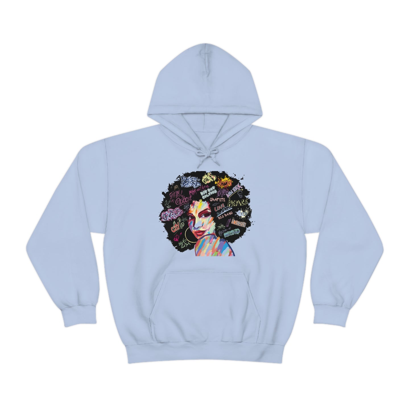 Hip Hop Queen- Unisex Heavy Blend™ Hooded Sweatshirt