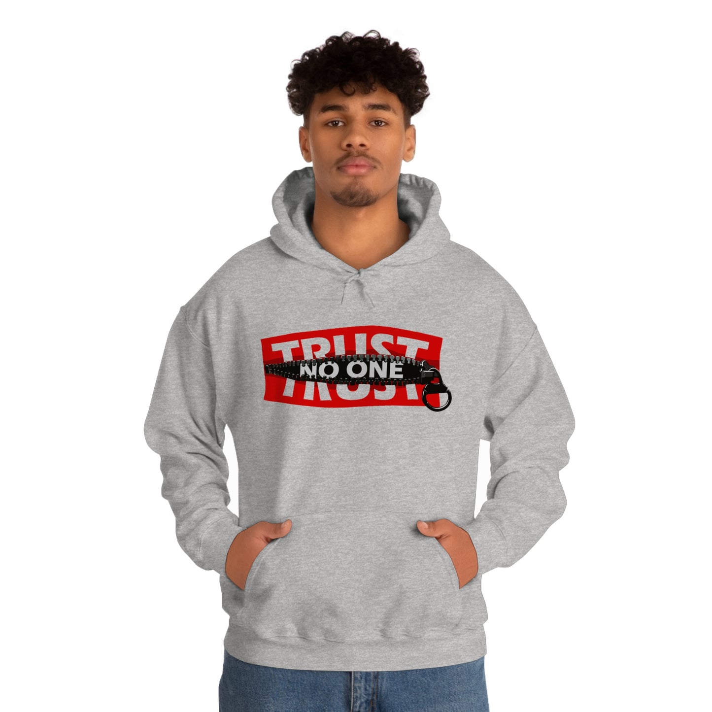 Trust No One- Unisex Heavy Blend™ Hooded Sweatshirt