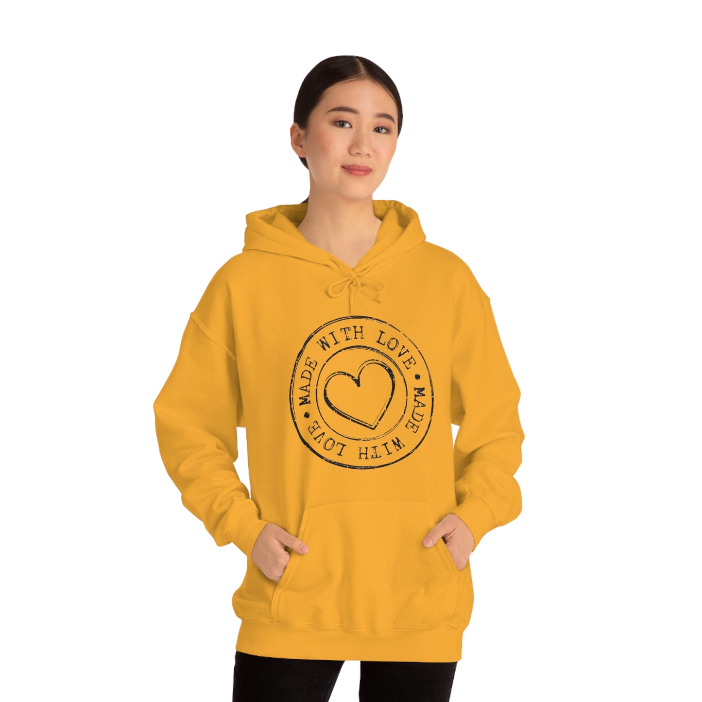 Made with Love- Unisex Heavy Blend™ Hooded Sweatshirt