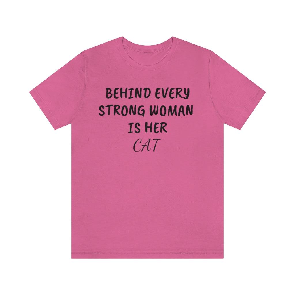 Woman's Cat- Unisex Jersey Short Sleeve Tee