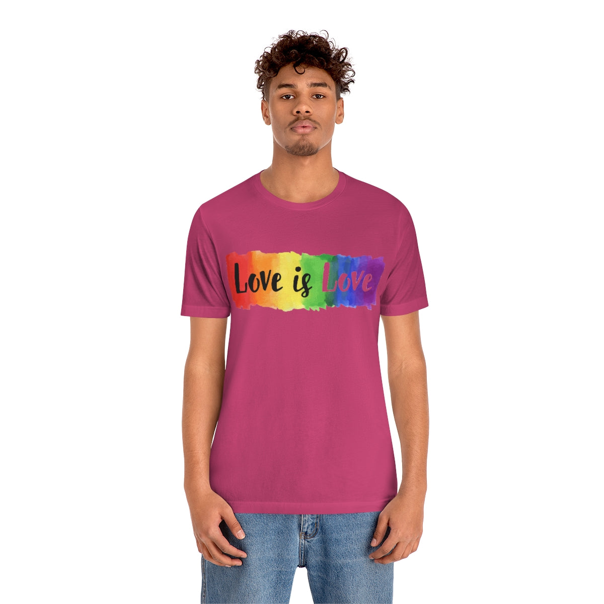 Love is Love- Unisex Jersey Short Sleeve Tee