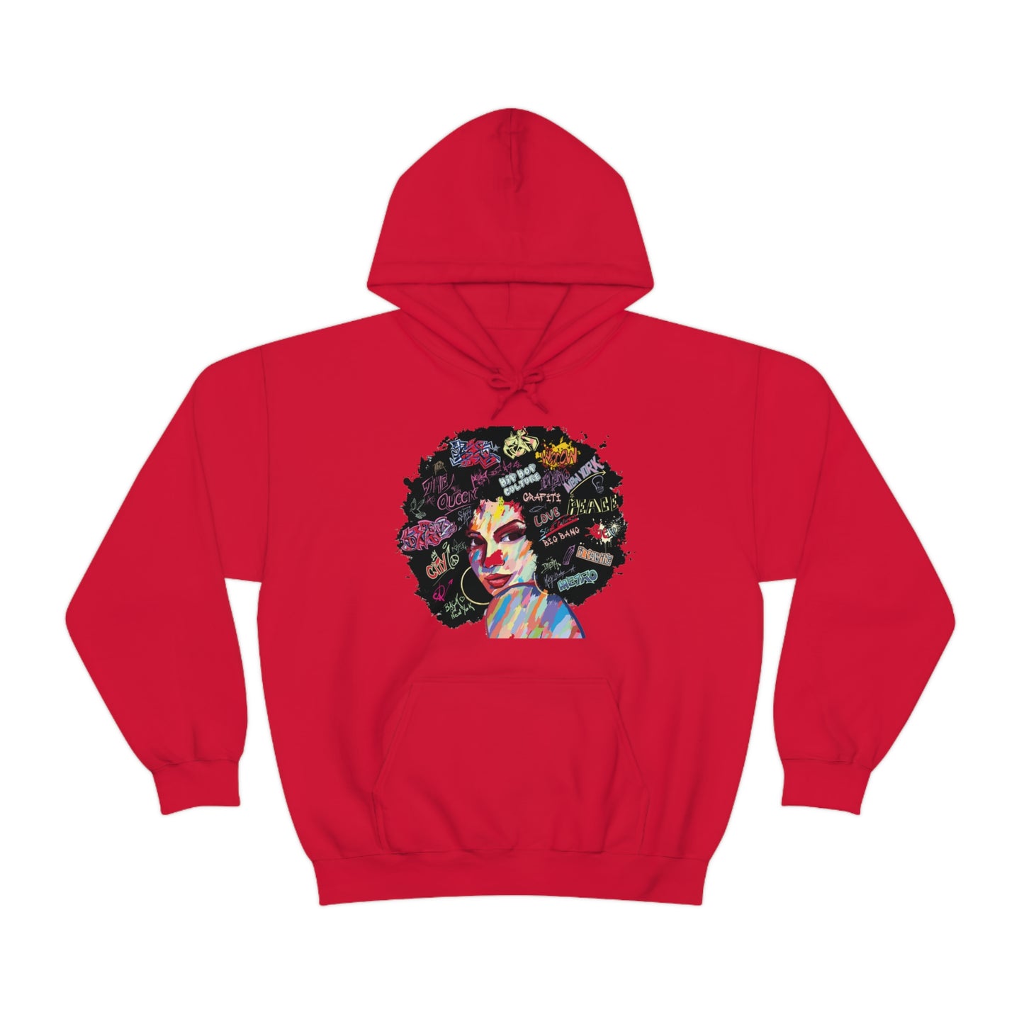 Hip Hop Queen- Unisex Heavy Blend™ Hooded Sweatshirt