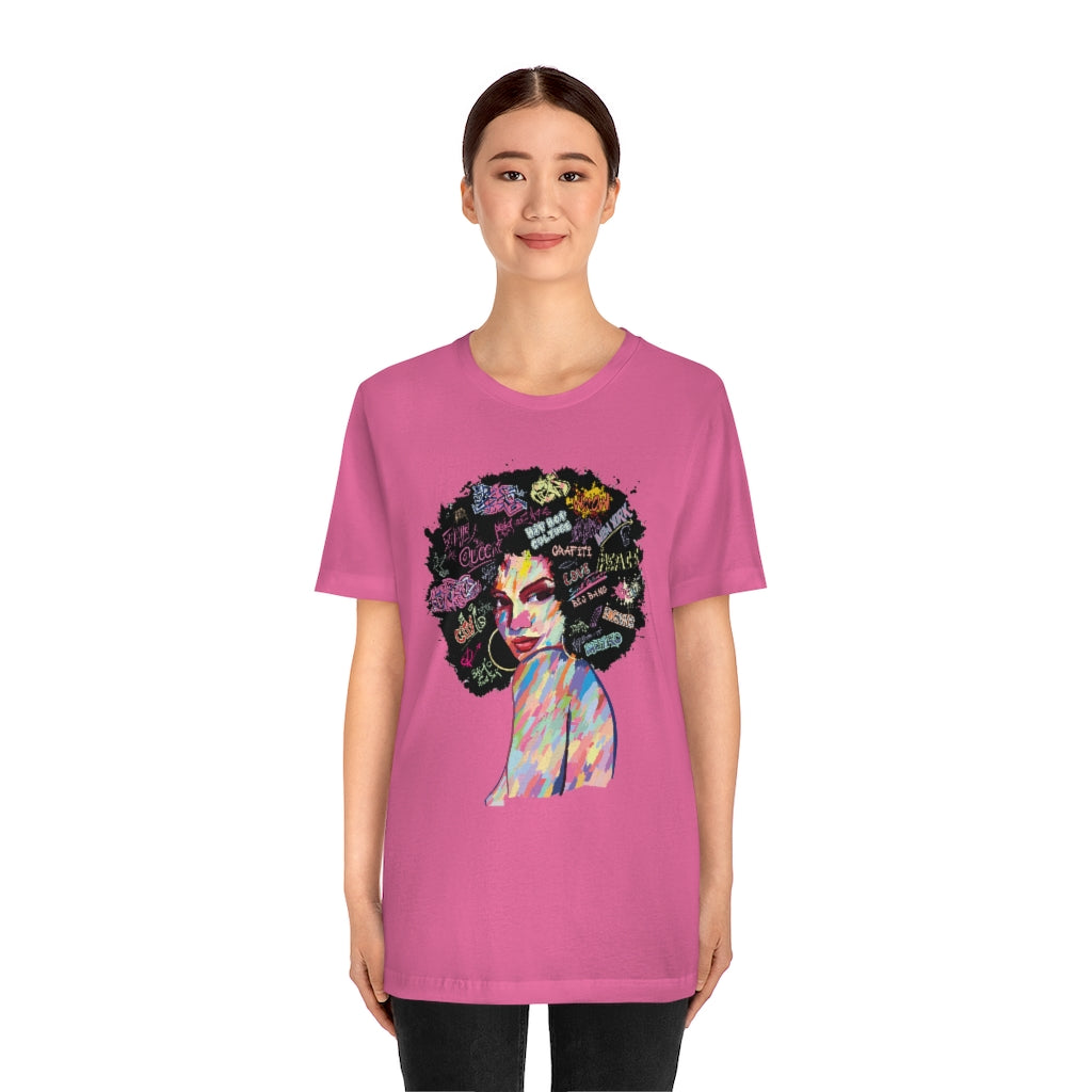 Hip Hop Queen- Unisex Jersey Short Sleeve Tee