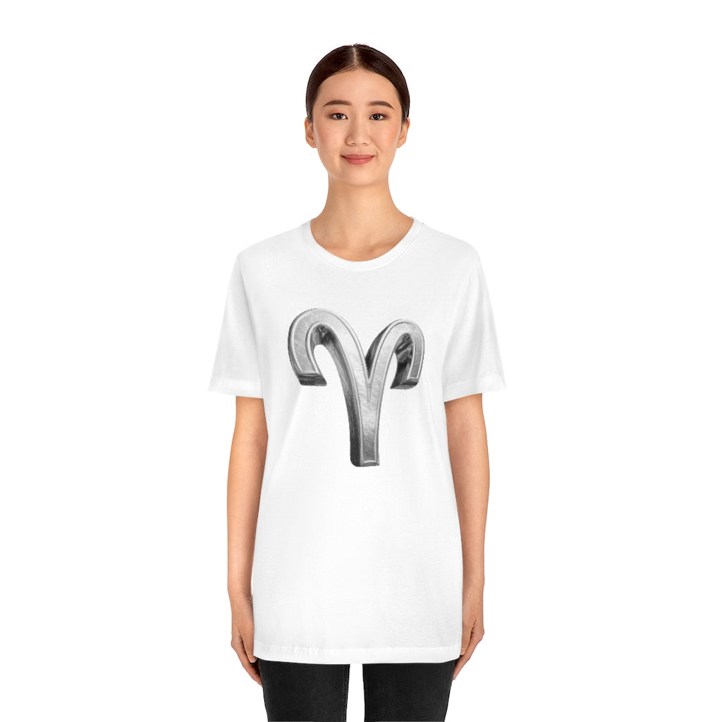 Aries- Unisex Jersey Short Sleeve Tee