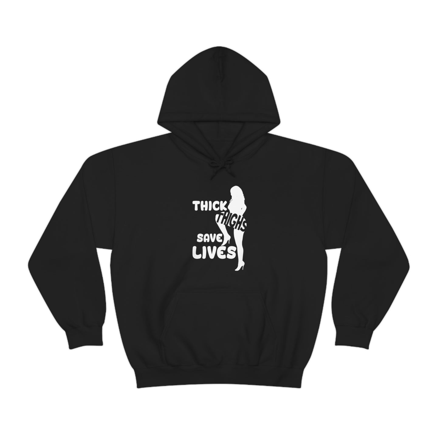 Thick Thighs- Unisex Heavy Blend™ Hooded Sweatshirt