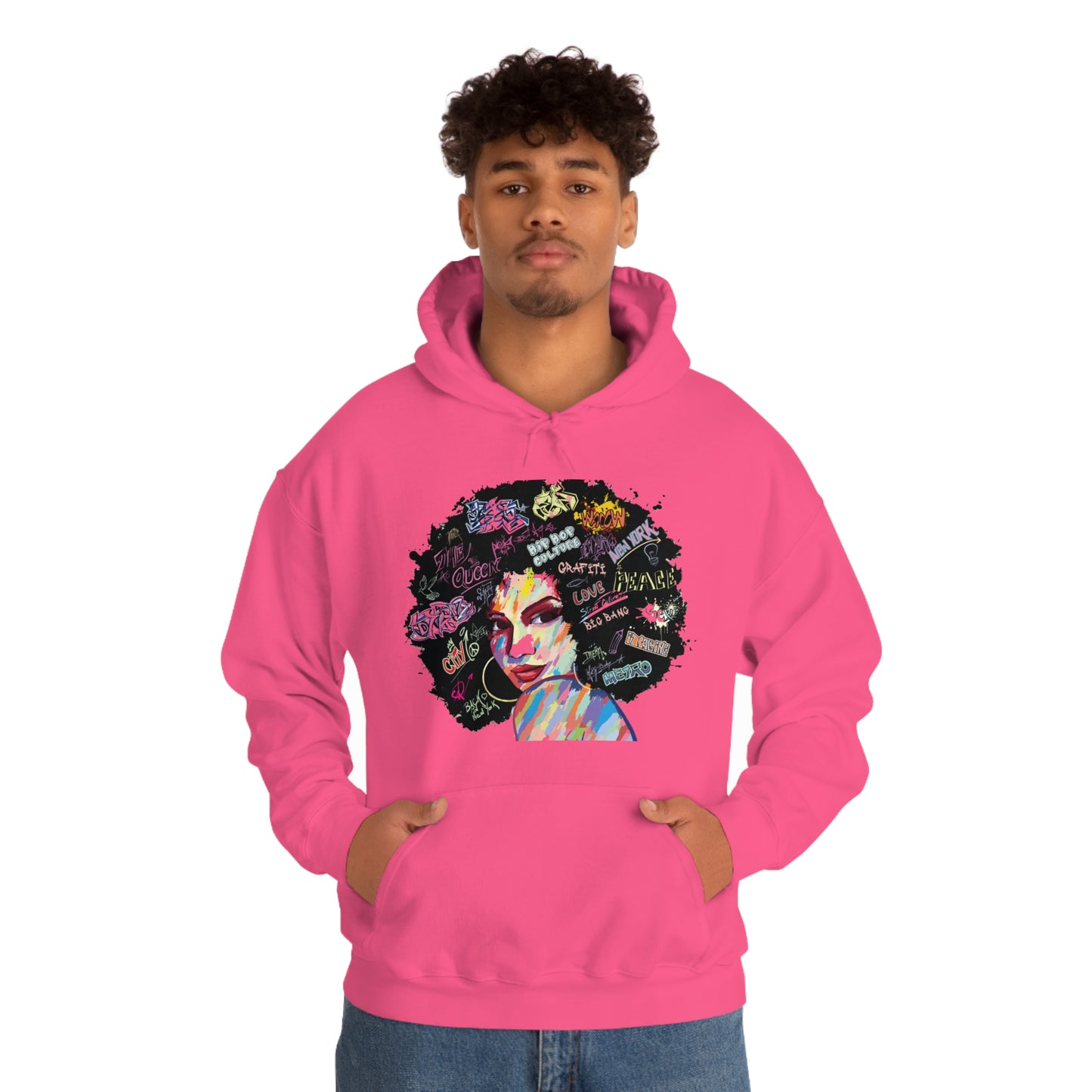 Hip Hop Queen- Unisex Heavy Blend™ Hooded Sweatshirt