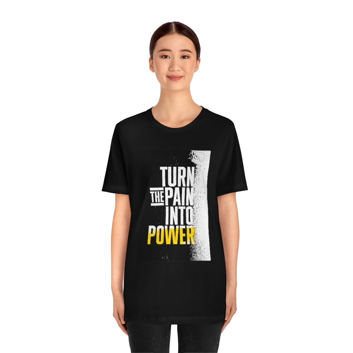 Pain to Power- Unisex Jersey Short Sleeve Tee