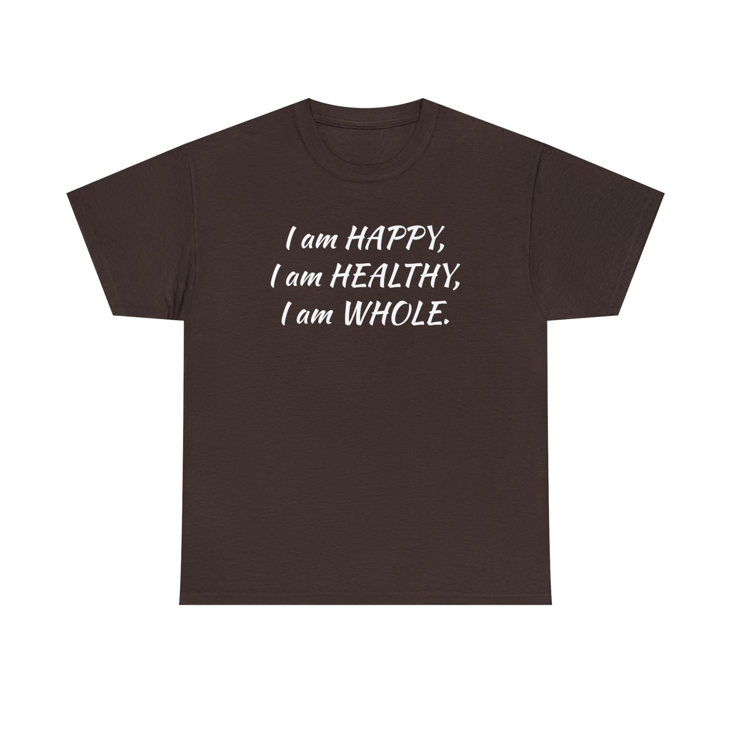 Happy, Healthy, Whole- Unisex Jersey Short Sleeve Tee