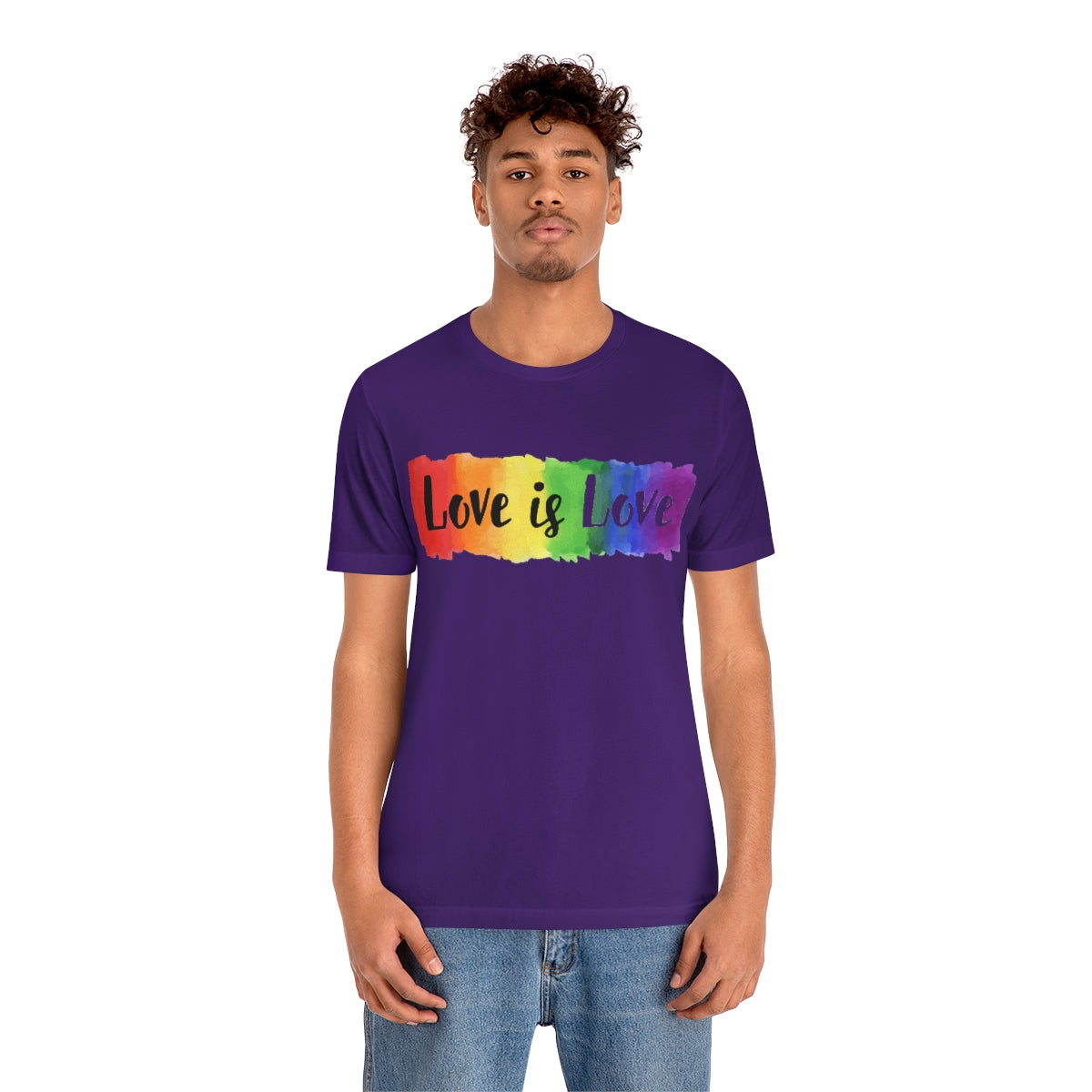 Love is Love- Unisex Jersey Short Sleeve Tee