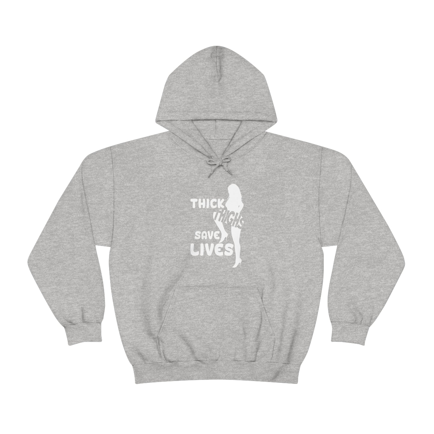 Thick Thighs- Unisex Heavy Blend™ Hooded Sweatshirt