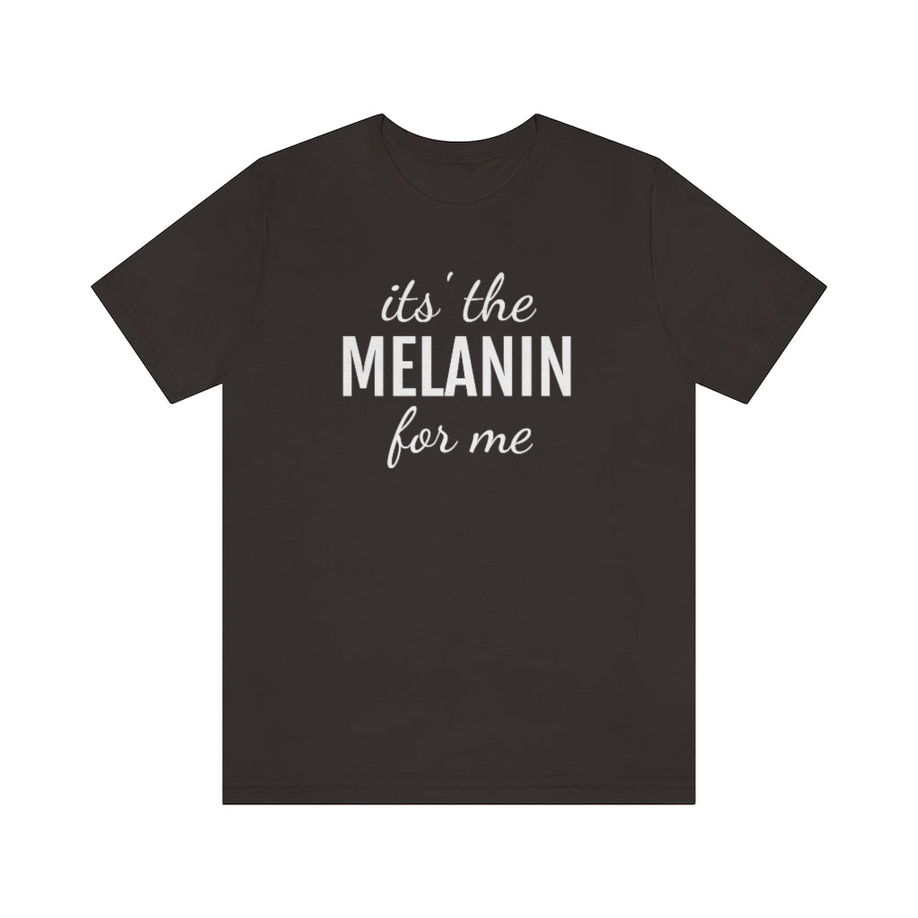 Melanin- Unisex Jersey Short Sleeve Tee