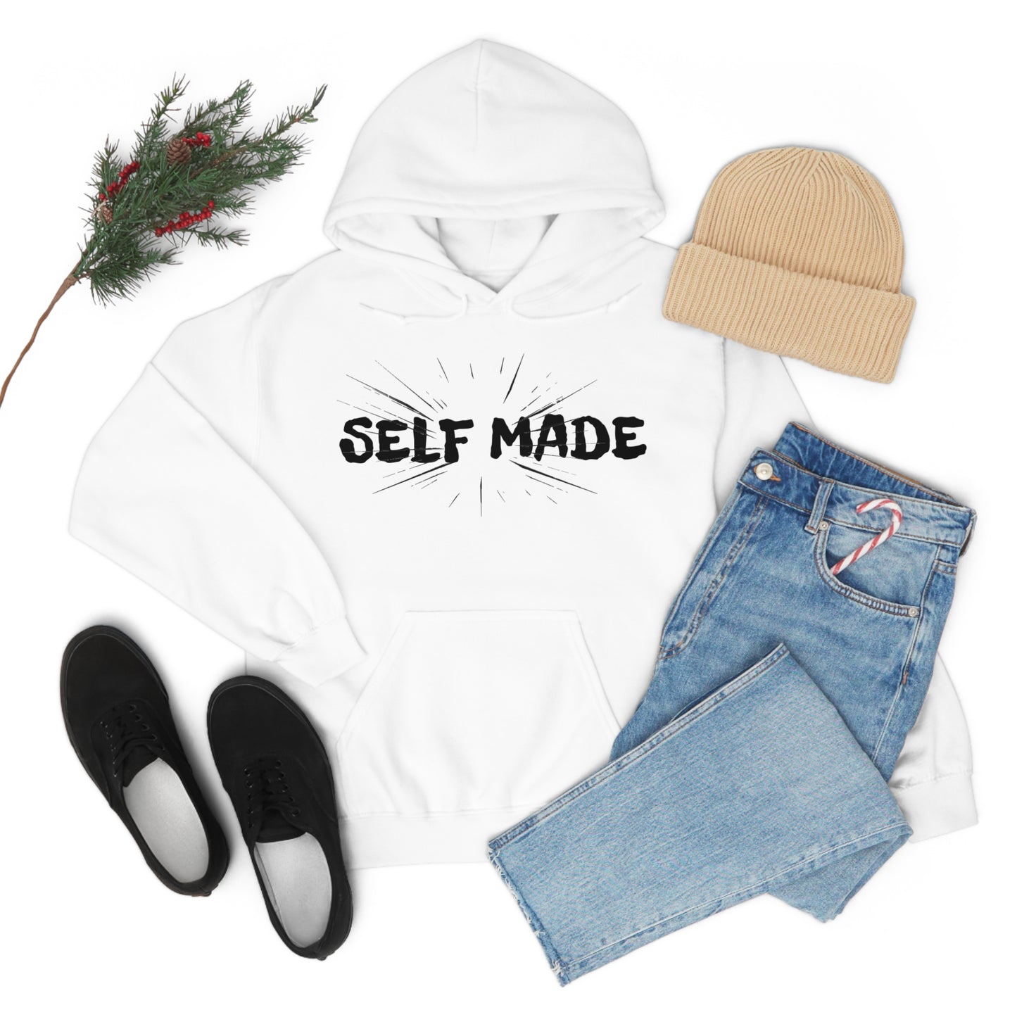 Self Made- Unisex Heavy Blend™ Hooded Sweatshirt