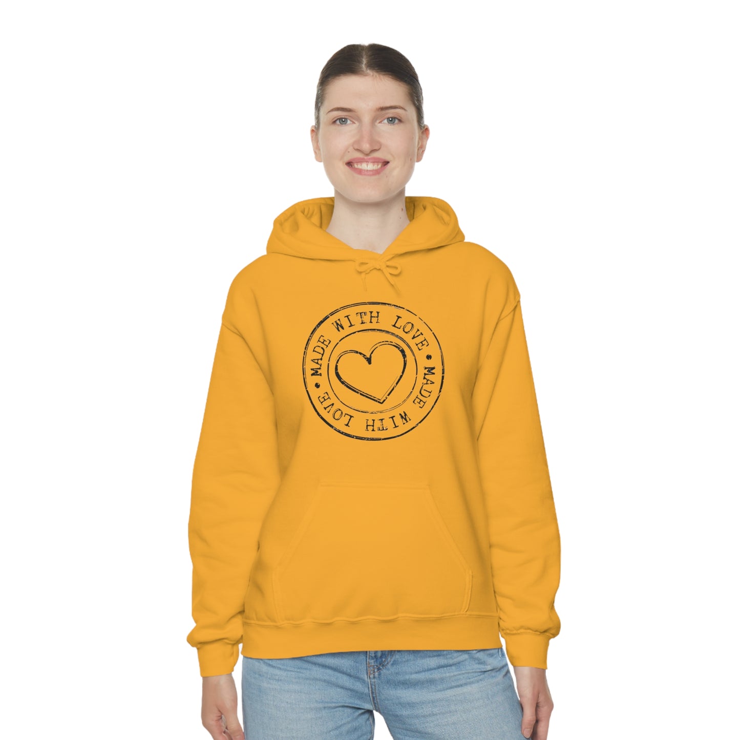 Made with Love- Unisex Heavy Blend™ Hooded Sweatshirt