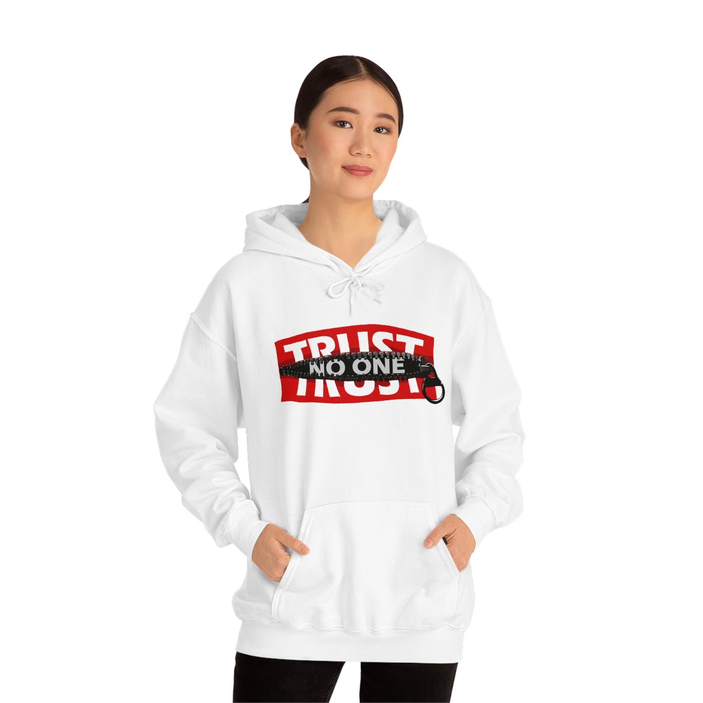 Trust No One- Unisex Heavy Blend™ Hooded Sweatshirt