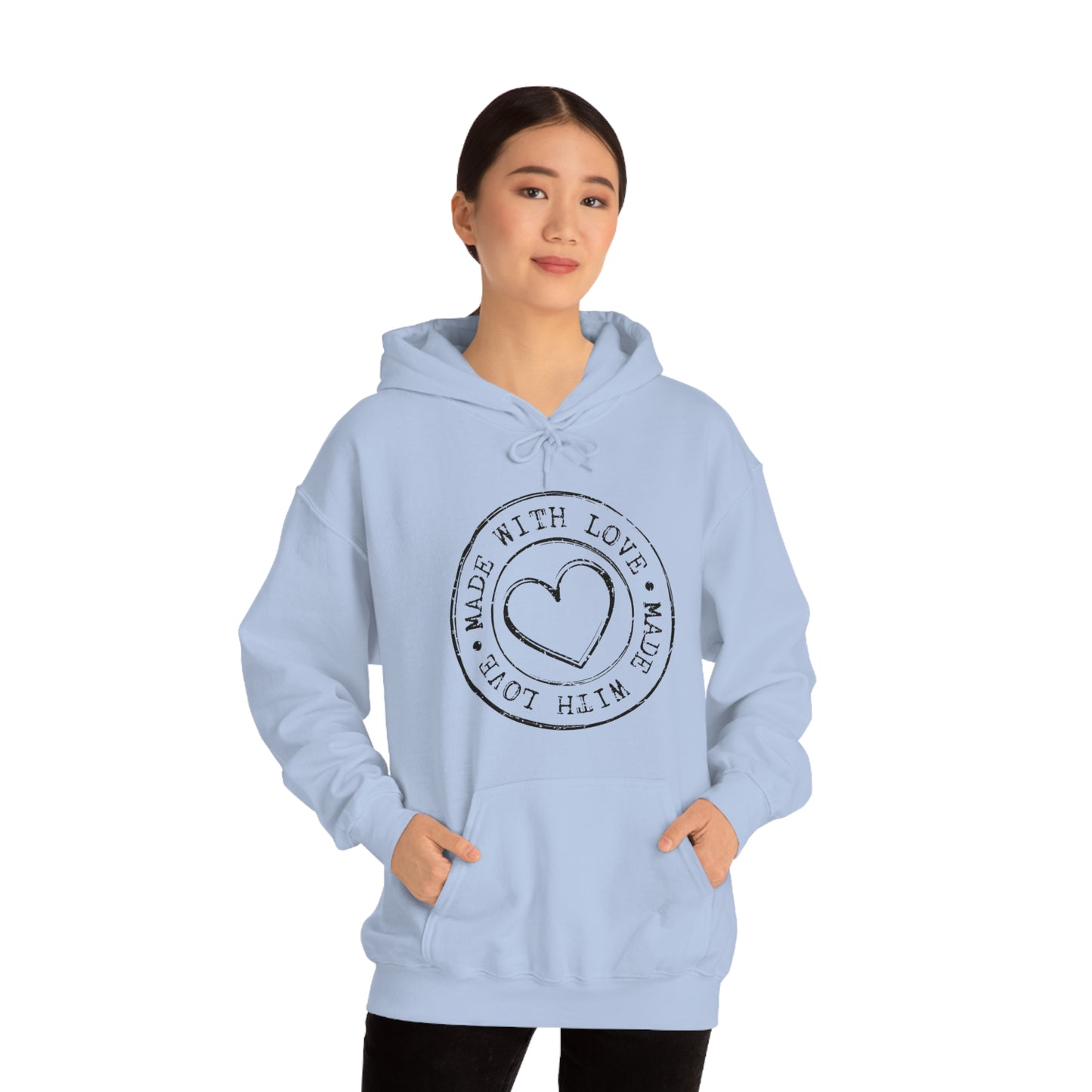 Made with Love- Unisex Heavy Blend™ Hooded Sweatshirt